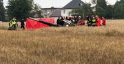 Wypadek helikoptera w Domecku. Mamy zdjęcia z miejsca tragedii