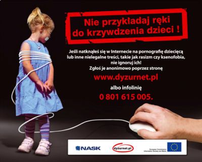 Widziałeś treści pedofilskie w sieci?