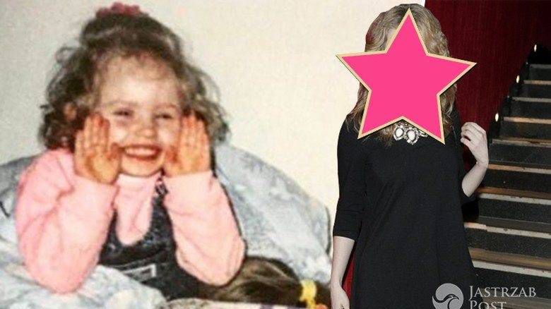 Olga Kalicka pochwaliła się zdjęciem z dzieciństwa