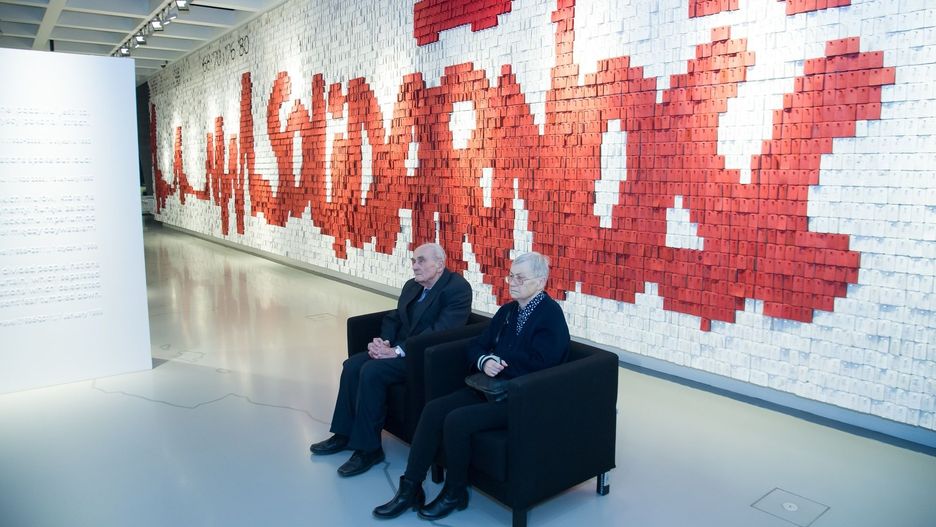 Styczeń 2019 r. Uroczystość przyznania nagrody Orła Jana Karskiego dla śp. prezydenta Pawła Adamowicza. Na zdjęciu Ryszard i Teresa Adamowicz, rodzice zamordowanego prezydenta.