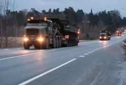 Brytyjskie czołgi w drodze do Estonii. Odpowiedź NATO na agresję Rosji na Ukrainę
