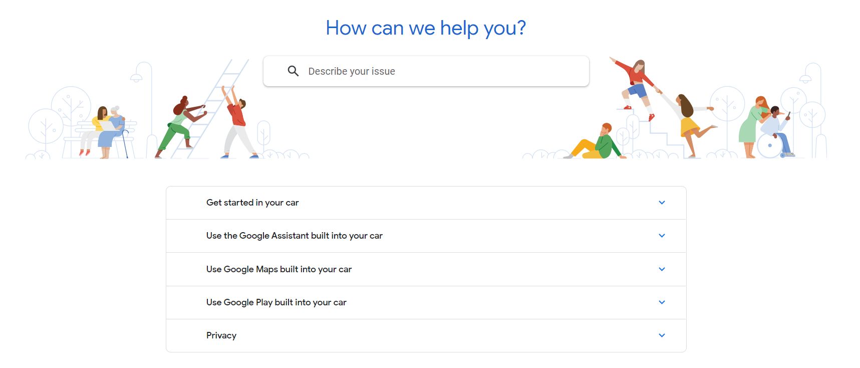 Centrum pomocy związane z Android Automotive na tę chwilę nie jest dostępne w języku polskim, for. Oskar Ziomek.