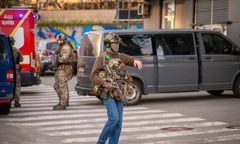 Strzelanina w Kijowie. Policjanci uciekali. Będzie śledztwo