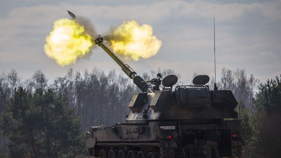Media: Polska przekazała ukraińskiej armii armatohaubice KRAB