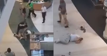 Warszawa. Nagrali atak nożownika w galerii handlowej. Kim są uczestnicy awantury?