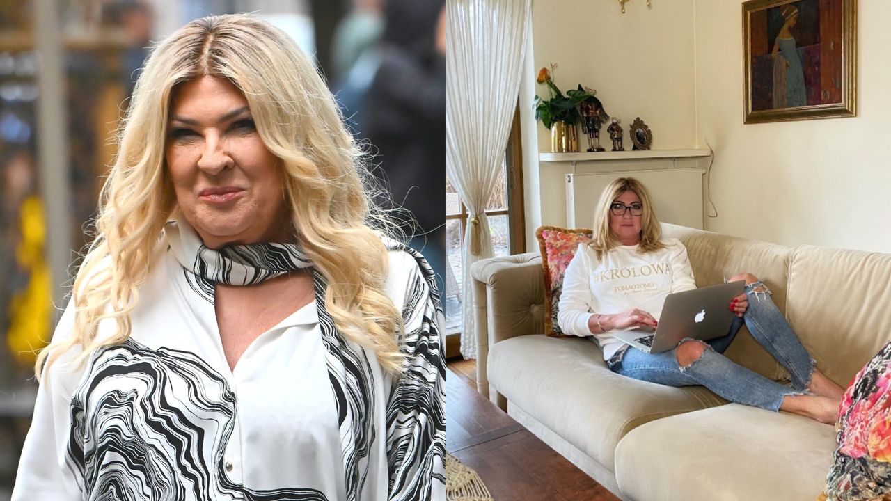 Beata Kozidrak i jej mieszkanie