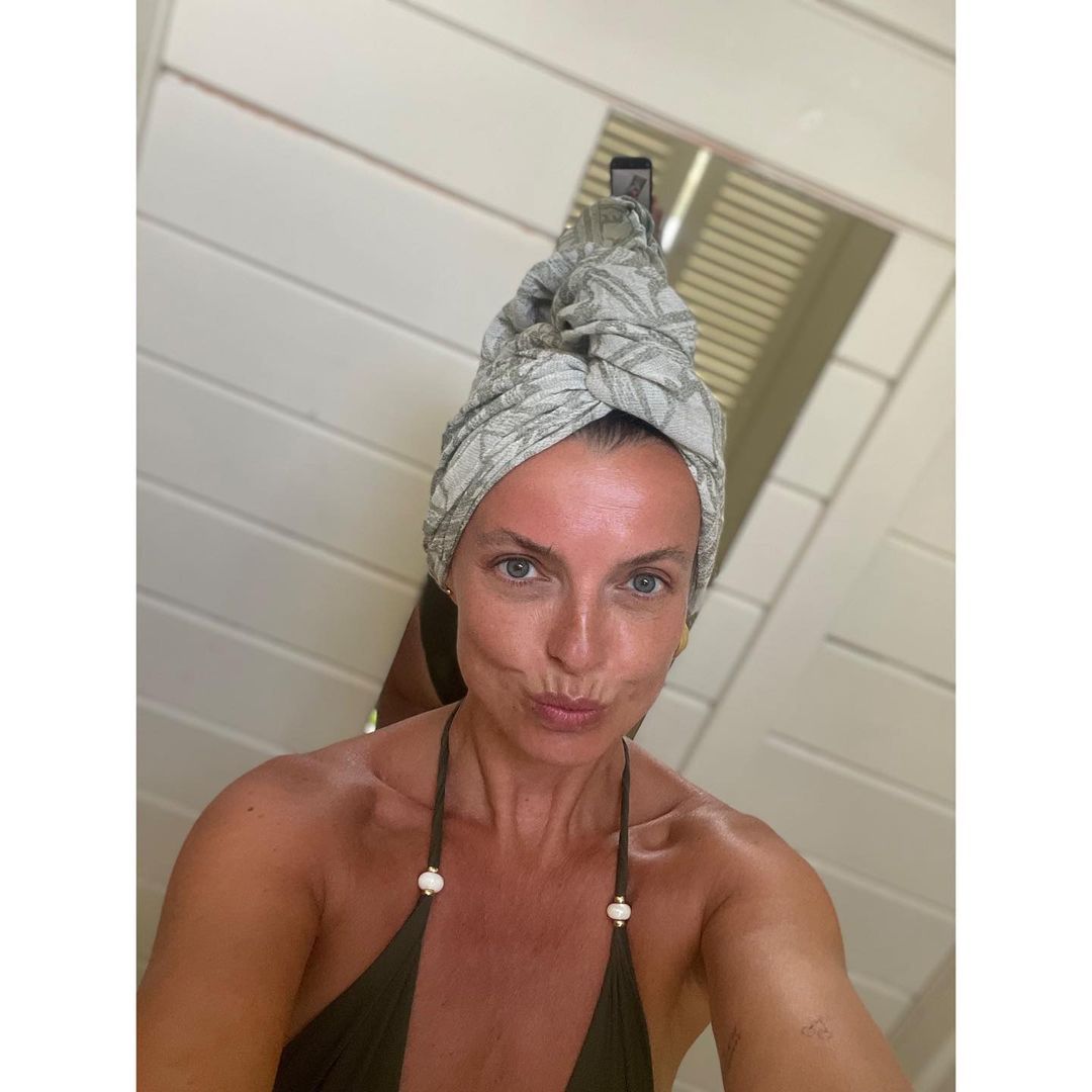 Katarzyna Sokołowska pozuje bez makijażu