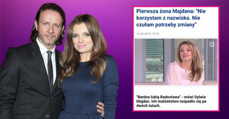 #10 lat temu na Pudelku. Jak Sylwia Majdan czule wyrażała się o byłym mężu? "Fajny kolega"