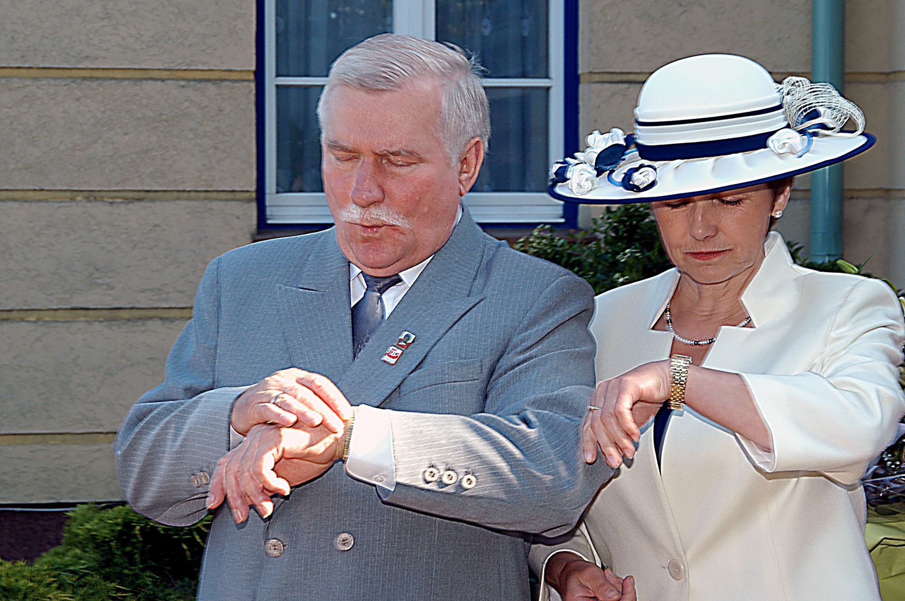 Lech i Danuta Wałęsowie