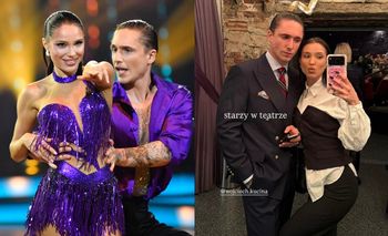 Odziani na galowo Natsu i Wojtek Kucina zaczerpują kultury wyższej: "STARZY W TEATRZE". Słodziaki? (FOTO)