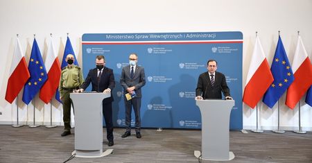 Lubelskie: Przy granicy z Ukrainą powstały punkty recepcyjne dla uchodźców