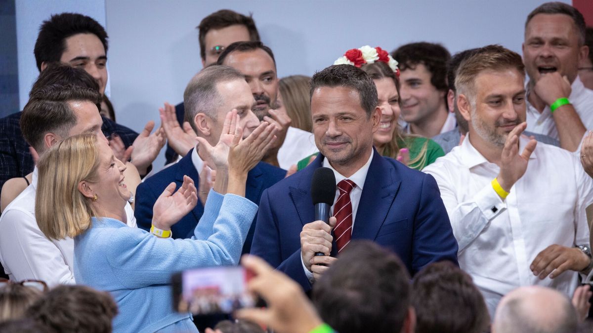 Wieczór wyborczy Rafała Trzaskowskiego