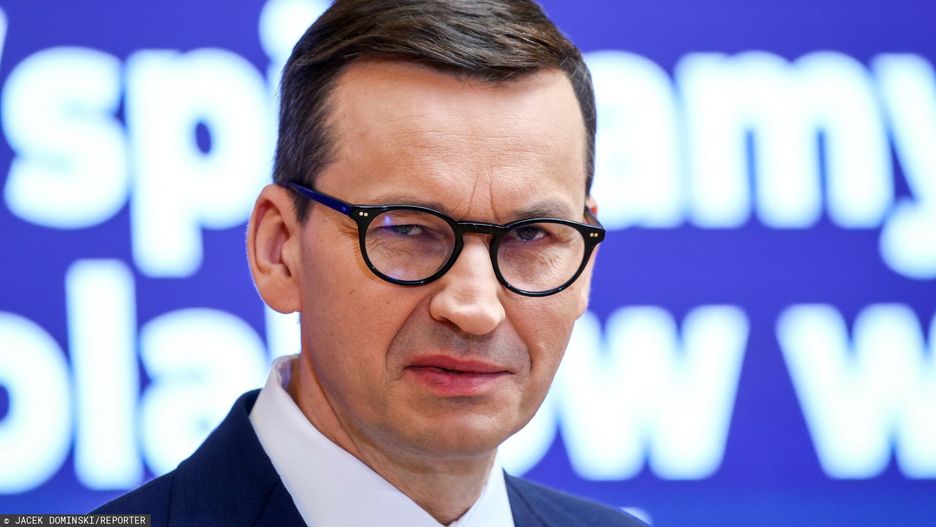 Konferencja premiera Morawieckiego nt. pomocy dla kredytobiorc�w10.05.2022 Warszawa Konferencja premiera Mateusza Morawieckiego oraz minister finansow Magdaleny Rzeczkowskiej  Fot Jacek Dominski/REPORTER
n/z: Mateusz MorawieckiJacek Dominski/REPORTER