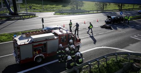 Łódzkie: Tragiczny wypadek na DK92. Zginęły dwie osoby