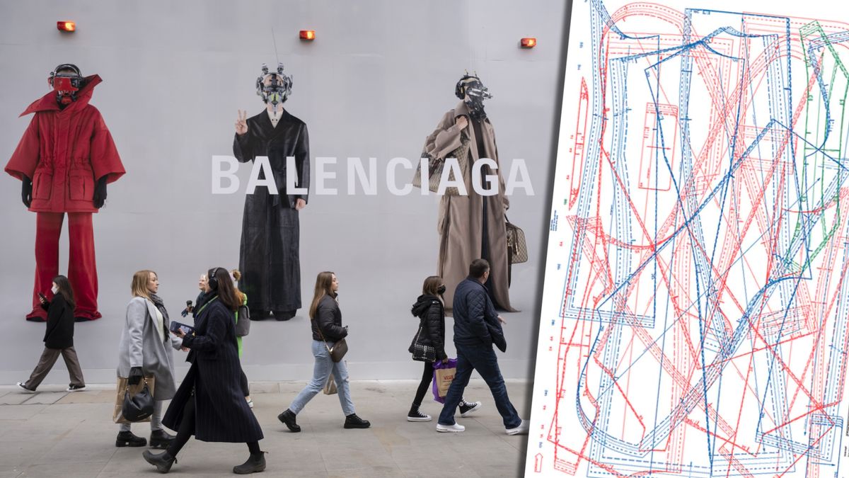 Balenciaga udostępnia darmowy projekt marynarki