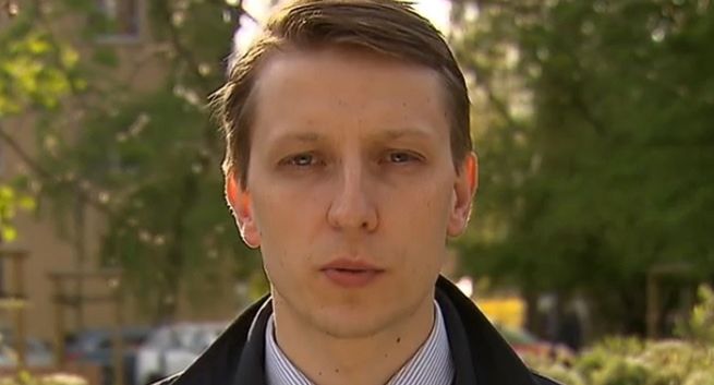 Były radny z listy PiS i prezenter TV Trwam w „Wiadomościach” TVP