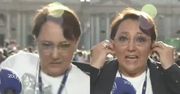 Niesie się nagranie z Watykanu. Reakcja zaskoczonej dziennikarki