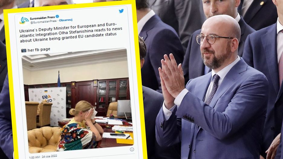 Reakcja ukraińskiej wiceminister na decyzję RE