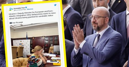 Tak zareagowała na decyzję Rady Europejskiej. Niesamowite zdjęcie w sieci