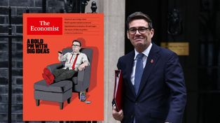 Polskie ogórki na okładce "The Economist". Obok premiera pojawił się słoik Krakusa