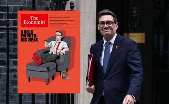 Polskie ogórki na okładce "The Economist". Obok premiera pojawił się słoik Krakusa