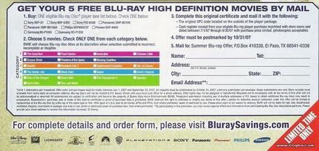 Pięć darmowych filmów Blu-ray do każdego odtwarzacza 2