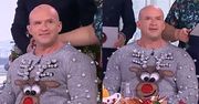 Oświeciński w świątecznym sweterku w "Dzień Dobry TVN"