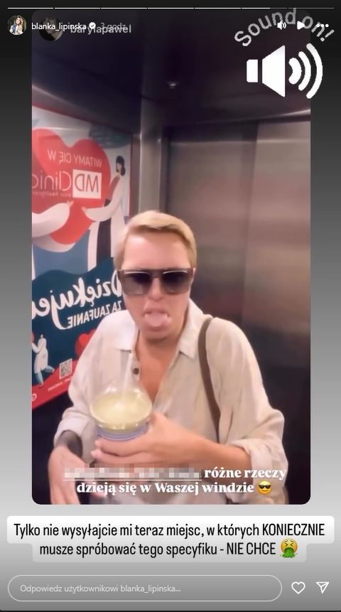 Blanka Lipińska testuje matchę