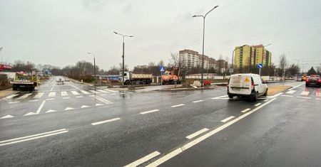 Sosnowiec. Uwaga kierowcy! Można już jeździć ulicą Ostrogórską do Mysłowic.