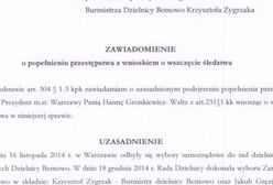 Hanna Gronkiewicz-Waltz popełniła przestępstwo? Złożono zawiadomienie do prokuratury