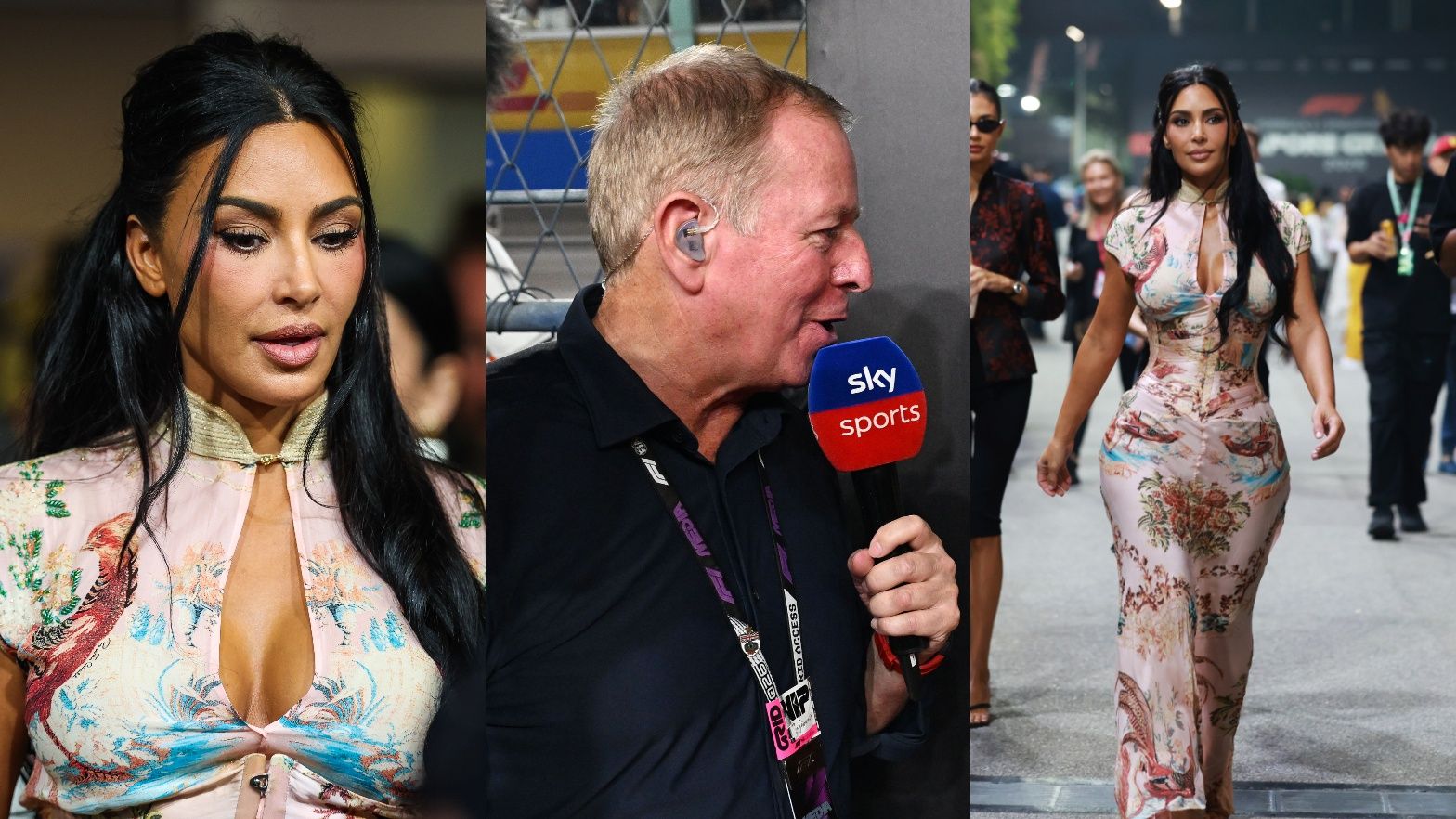 Kim Kardashian na Grand Prix F1
