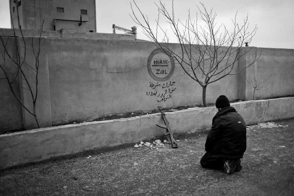 Maciej Moskwa opowiada, jak w Syrii powstało Zdjęcie Roku BZ WBK Press Foto 2014