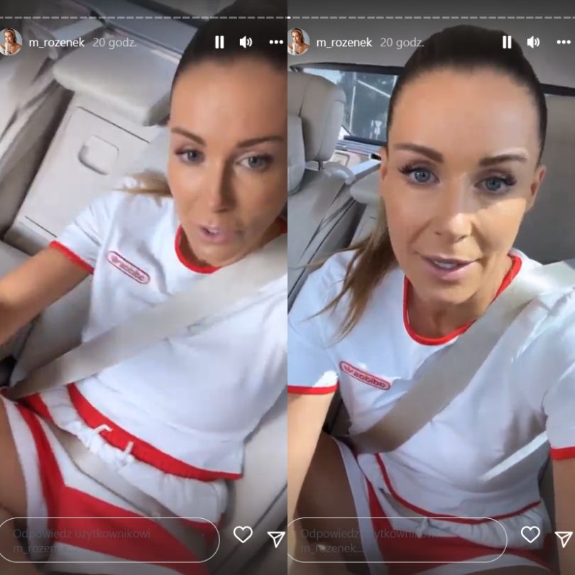 Małgorzata Rozenek trenuje na obozie Anny Lewandowskiej