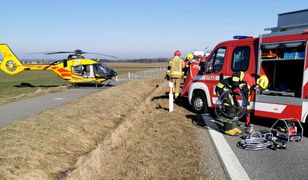 Tragedia na drodze wojewódzkiej. Dwie osoby nie żyją