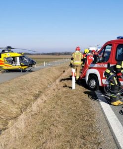 Tragedia na drodze wojewódzkiej. Dwie osoby nie żyją