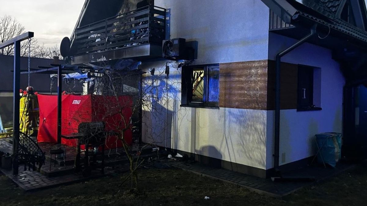  Tragiczny pożar w Puławach