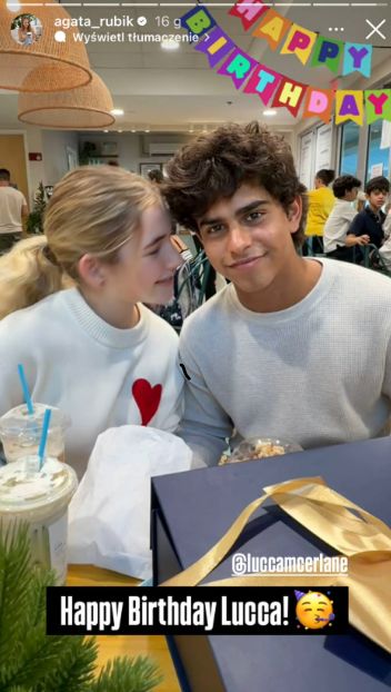 Urodziny chłopaka Heleny Rubik