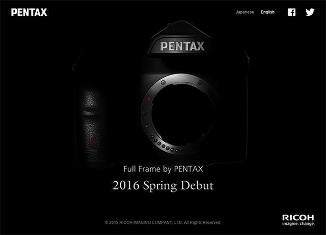 Pełnoklatkowa lustrzanka Pentax - najszybciej latem przyszłego roku 2