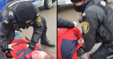 Brutalna interwencja straży miejskiej w Ełku oburzyła ludzi
