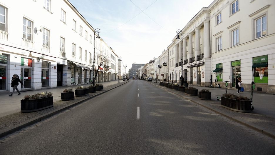 KORONAWIRUS W WARSZAWIE