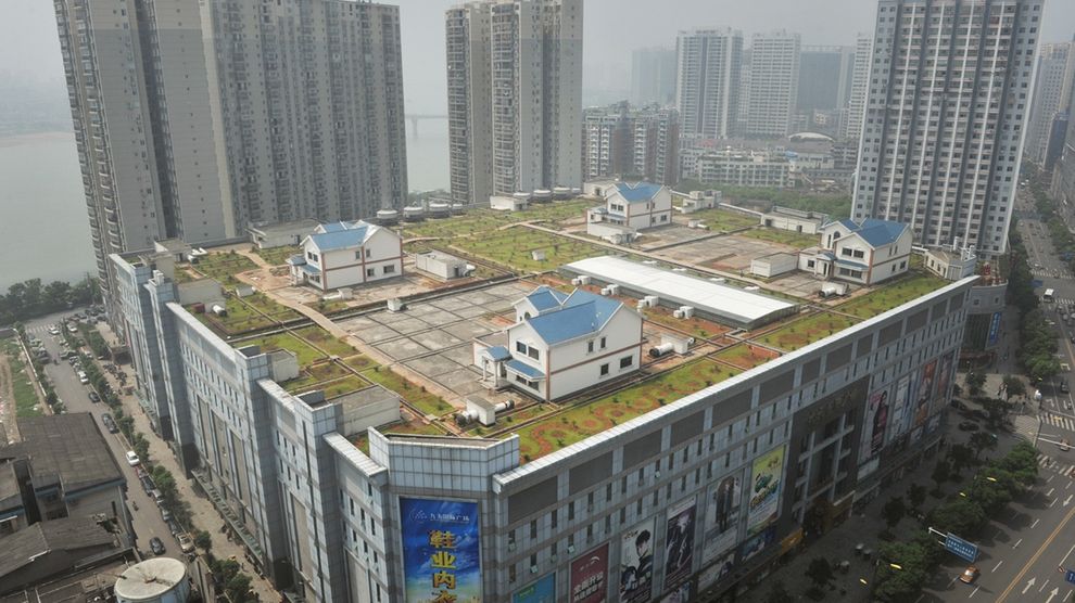 Chcesz mieć dom w centrum miasta? Zbuduj go na dachu wieżowca 1