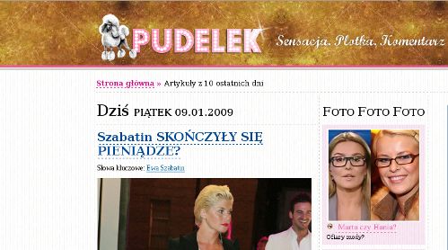 Pudelek? Tylko zdjęcia proszę