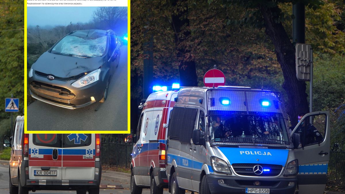 Wypadek w Krakowie. Zdj. ilustracyjne 