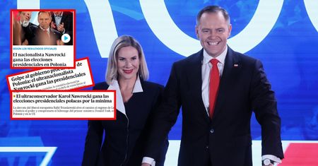 Hiszpańskie media o wygranej Nawrockiego. "Cios dla rządu"