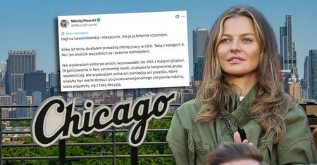 Poruszenie po wpisie Lewandowskiej. Odrzucił pracę w USA. "Rozumiem ją"