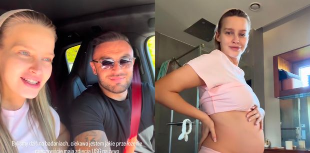 Karolina Pisarek pojechała na USG. Już wie, KIEDY urodzi i DO KOGO JEST podobna jej córeczka. "Po mnie odziedziczyła tylko jedno"