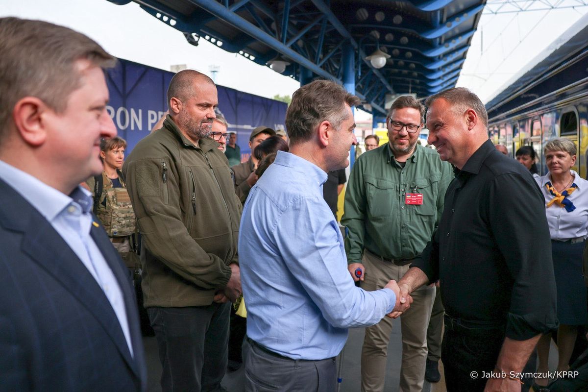 Andrzej Duda w Ukrainie. Znowu spotka się z Wołodymirem Zełenskim KPRP