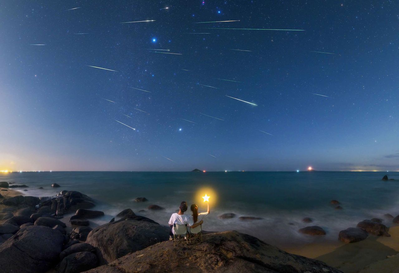 Deszcz meteorytów na urodziny. NASA doceniła to zdjęcie