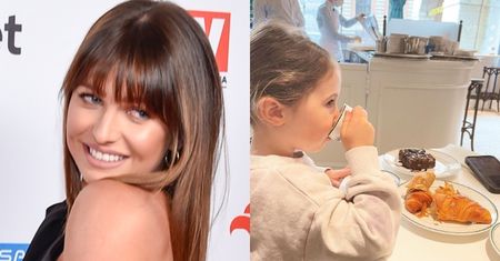 Anna Lewandowska delektuje się z Klarą croissantami od... Ralpha Laurena. Wyższy poziom luksusu?