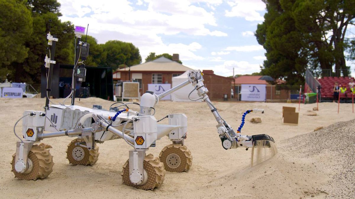 Łazik Kalman studentów AGH Space Systems wygrał zawody ARCh 2025